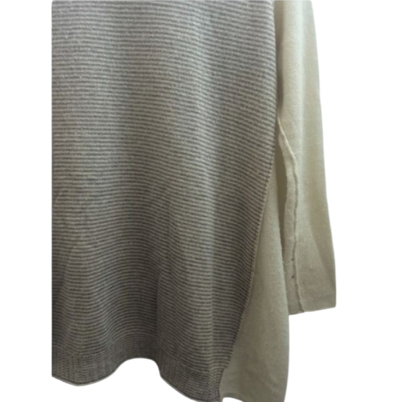 💫100% Cashemire Women’s Oversize Asymmetrical Knit Sweater.Rare FIND - Picture 9 of 11